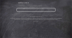 Desktop Screenshot of nakliye.com.tr